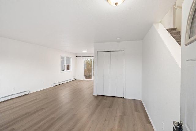 1888 N Belmar Dr, Kalispell, MT 59901 - additional living space with baseboard heating and wood finished floors