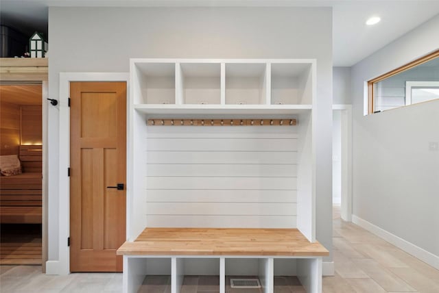 view of mudroom