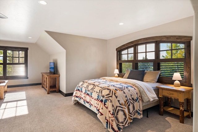 113 Levi Ct, Bigfork, MT 59911 - bedroom with light carpet and recessed lighting