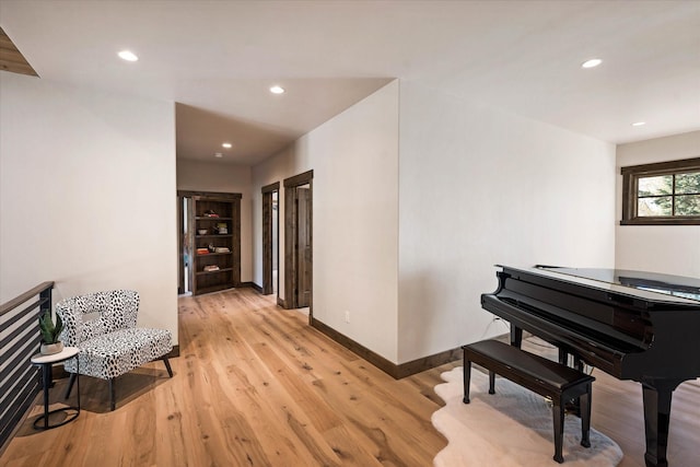 113 Levi Ct, Bigfork, MT 59911 - hall with recessed lighting and light wood-style floors