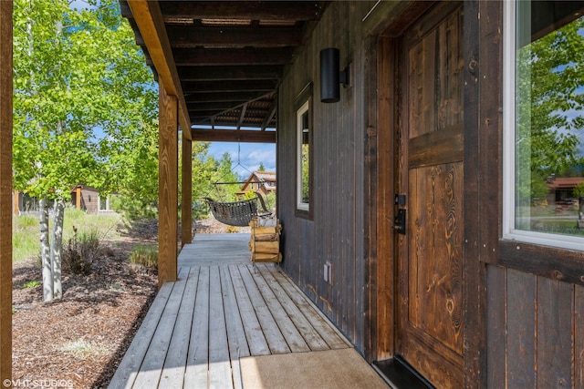 76 Rusty Iron Way, Eureka, MT 59917 - view of deck