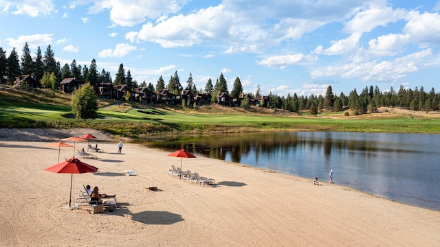 76 Rusty Iron Way, Eureka, MT 59917 - water view with a golf course