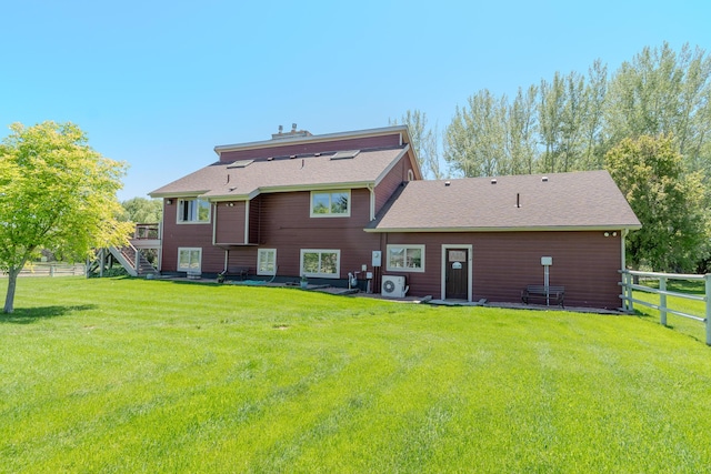 6809 N Montana Ave, Helena, MT 59602 - rear view of property with stairs and a shingled roof