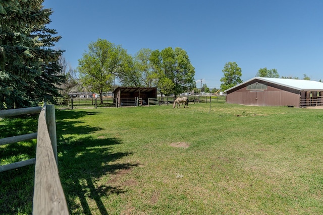 6809 N Montana Ave, Helena, MT 59602 - view of yard with an exterior structure, an outbuilding, and a pole building