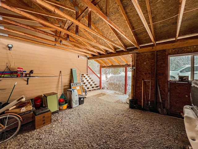 miscellaneous room with a healthy amount of sunlight