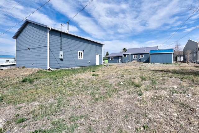 view of rear view of property
