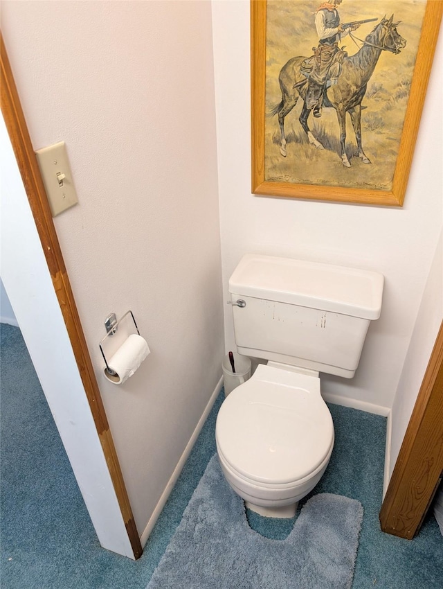 bathroom with toilet