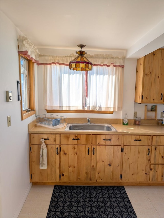 kitchen featuring sink