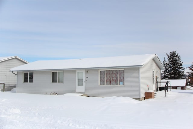 view of ranch-style house