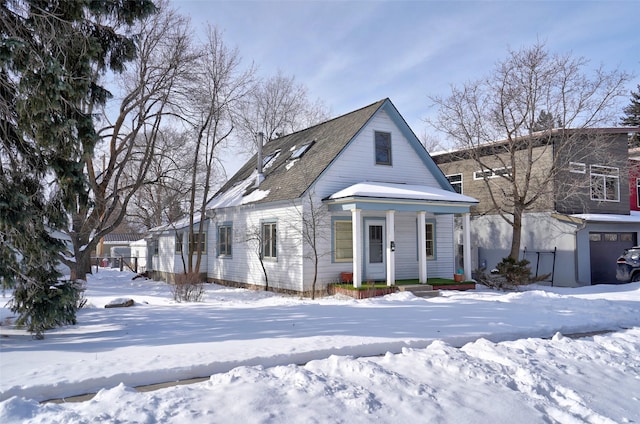 view of front of house