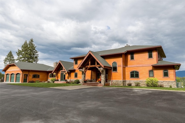 126 Soaring Eagle Dr, Whitefish, MT 59937 - view of front facade featuring stone siding