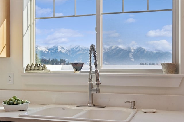 211 Mcwenneger Dr, Kalispell, MT 59901 - kitchen view of mountains and light countertops