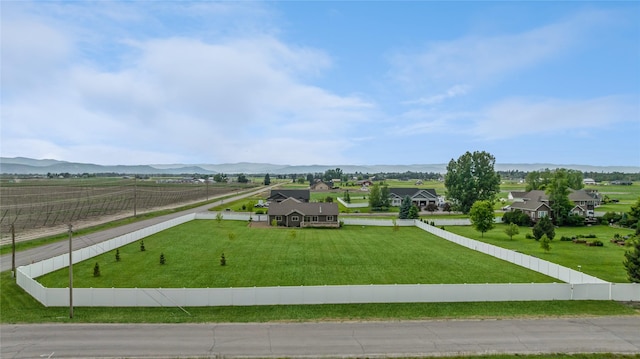 211 Mcwenneger Dr, Kalispell, MT 59901 - overview of rural landscape featuring a mountain backdrop