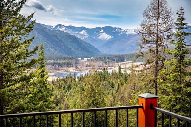 21 Barnes Ln, Noxon, MT 59853 - view of mountain feature