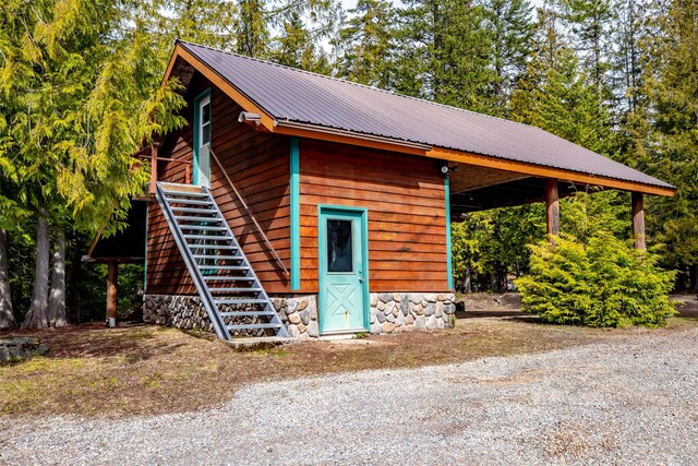 21 Barnes Ln, Noxon, MT 59853 - view of outbuilding