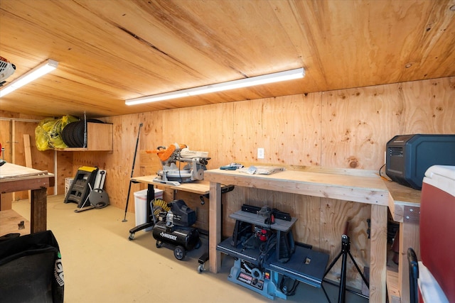 view of storage