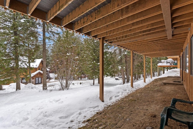 71 Limber Pne Unit 71, Whitefish, MT 59937 - view of snowy yard