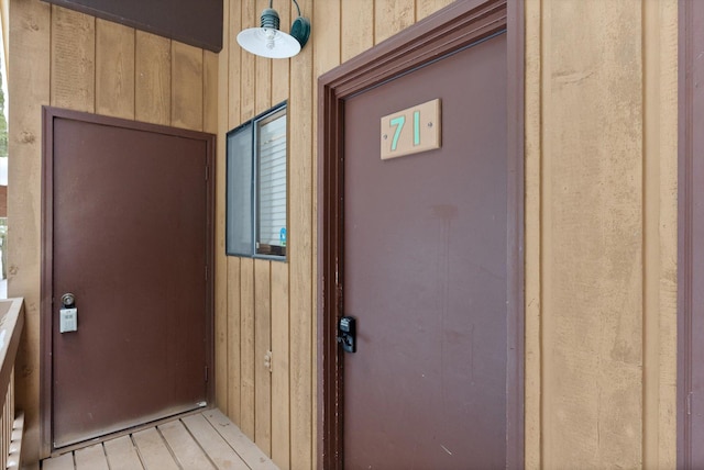 71 Limber Pne Unit 71, Whitefish, MT 59937 - view of exterior entry featuring board and batten siding