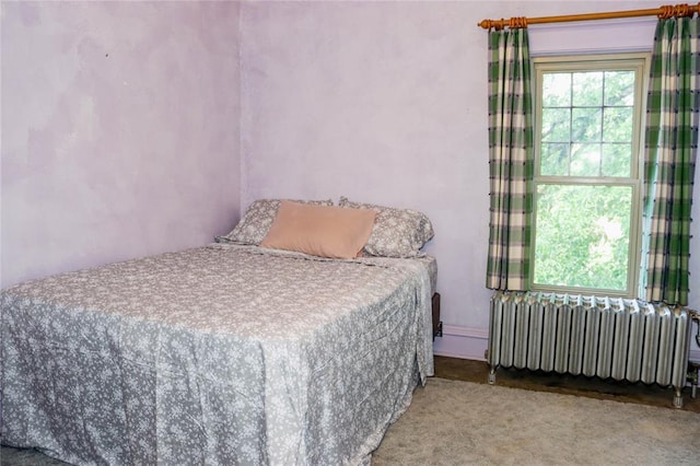 202 3rd St, Havre, MT 59501 - carpeted bedroom with radiator