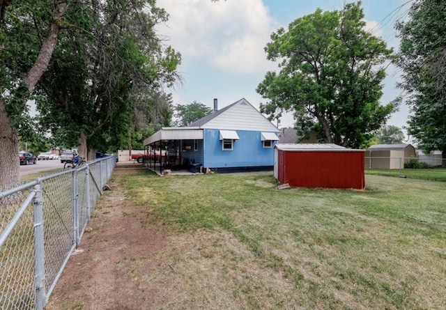 3501 1st Ave S, Great Falls, MT 59401 - view of yard with an outdoor structure