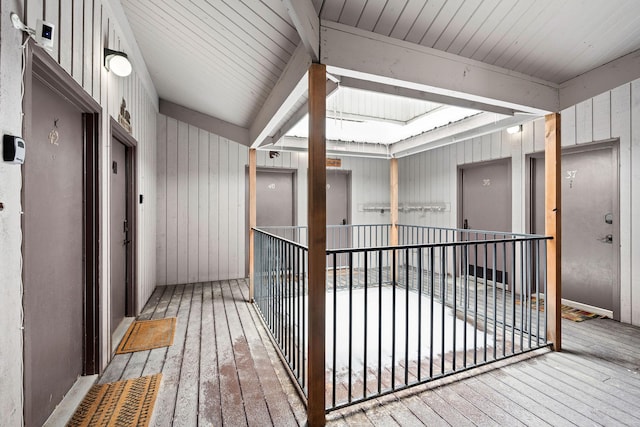 37 Alder Way, Whitefish, MT 59937 - hallway featuring wood-type flooring