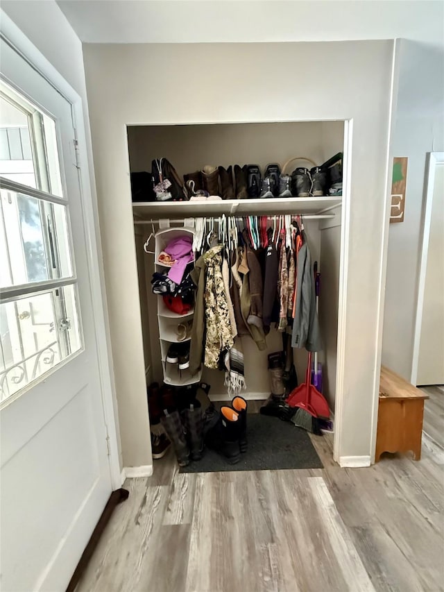 view of closet