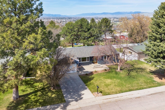 613 Continental Way, Missoula, MT 59803 - aerial view of property and surrounding area with a mountain backdrop
