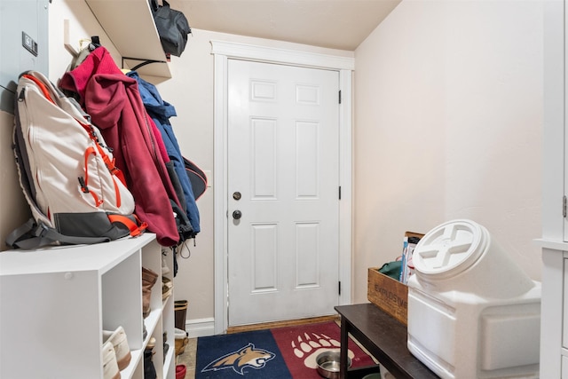 view of mudroom