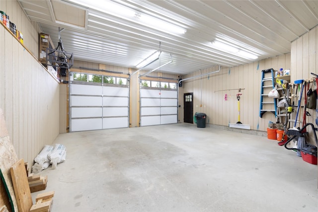56 Nelson Dr, Rexford, MT 59930 - garage with metal wall