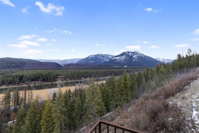 property view of mountains