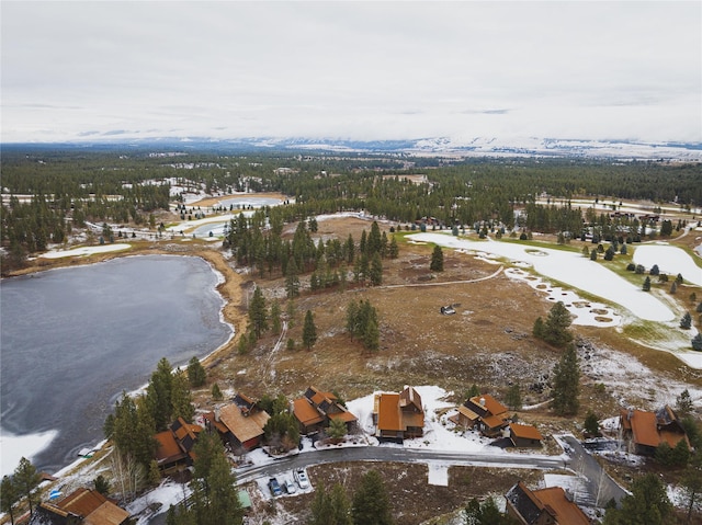 30 Ninebark Way, Eureka, MT 59917 - aerial view featuring a water view and a residential view