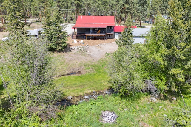 1743 Nighthawk Trl, Victor, MT 59875 - view from above of property
