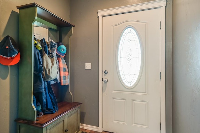 view of mudroom