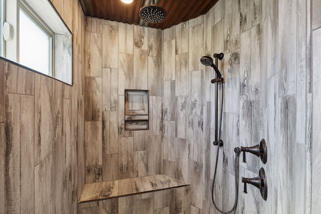 4416 Gem Ranch Rd, Stevensville, MT 59870 - bathroom featuring tiled shower