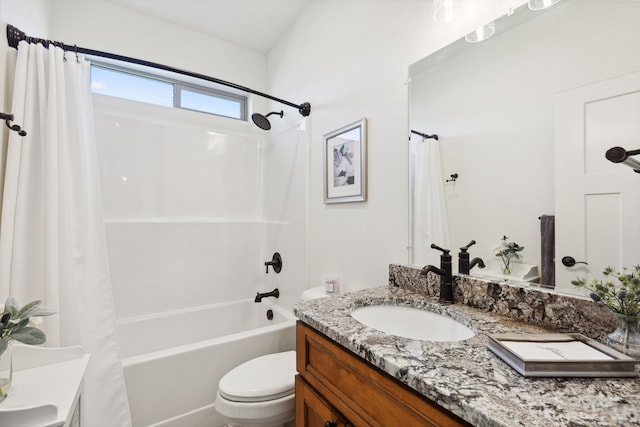 4416 Gem Ranch Rd, Stevensville, MT 59870 - bathroom with vanity and shower / bathtub combination with curtain