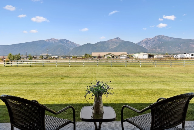 4416 Gem Ranch Rd, Stevensville, MT 59870 - mountain view with a pastoral area
