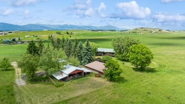 65637 Mt Highway 37, Eureka, MT 59917 - overview of rural landscape with a mountain backdrop