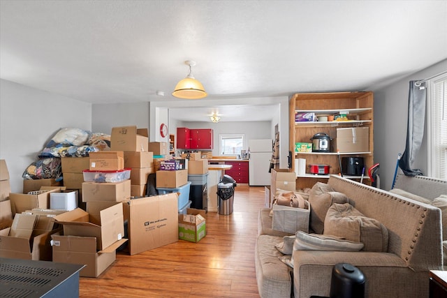 view of storage room