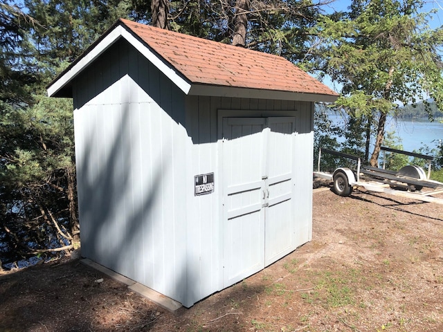 935 Pack Rat Ln, Whitefish, MT 59937 - view of shed