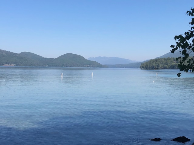 935 Pack Rat Ln, Whitefish, MT 59937 - water view featuring mountains