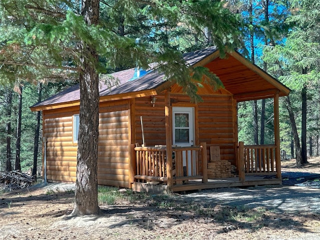 view of outbuilding featuring an outdoor structure