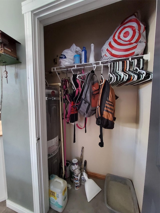 view of closet