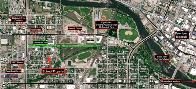 1276 River St, Missoula, MT 59801 - map / location