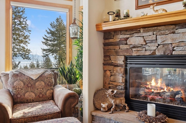 156 Wulff Ln, Lakeside, MT 59922 - detailed view of a fireplace