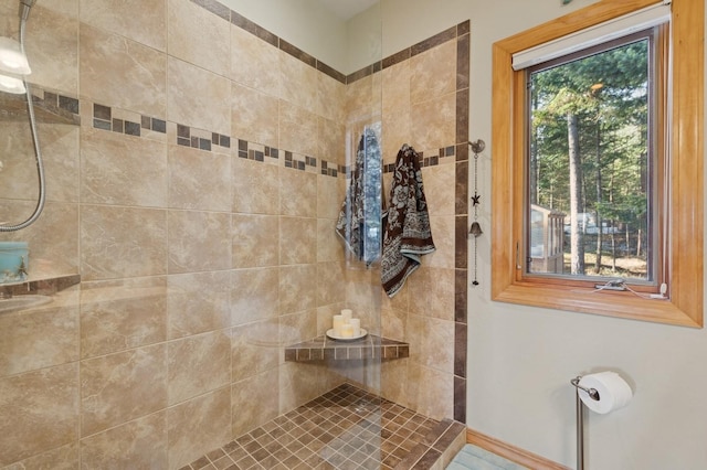 156 Wulff Ln, Lakeside, MT 59922 - bathroom with tiled shower