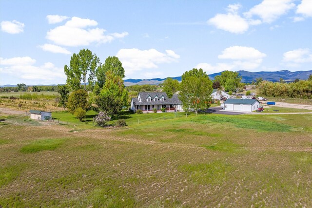 245 Olde Rd, Hamilton, MT 59840 - aerial view of sparsely populated area featuring mountains