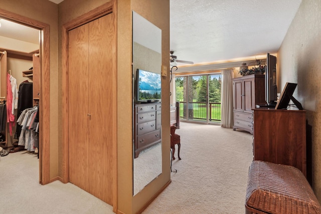 99 Golf Ter, Bigfork, MT 59911 - bedroom with light colored carpet, access to outside, and a closet