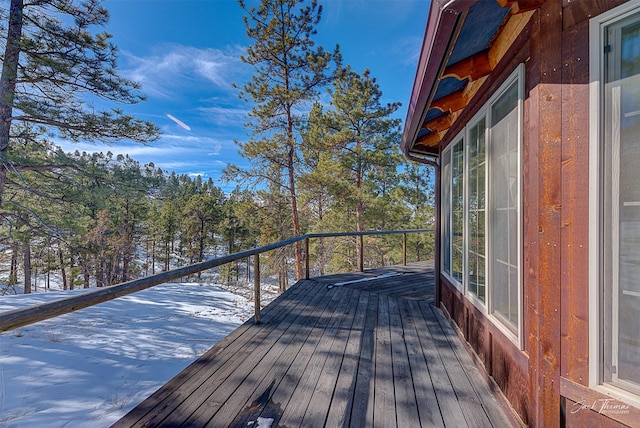 6220 Elkhorn Rd, Helena, MT 59602 - view of deck
