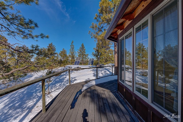 6220 Elkhorn Rd, Helena, MT 59602 - view of wooden deck