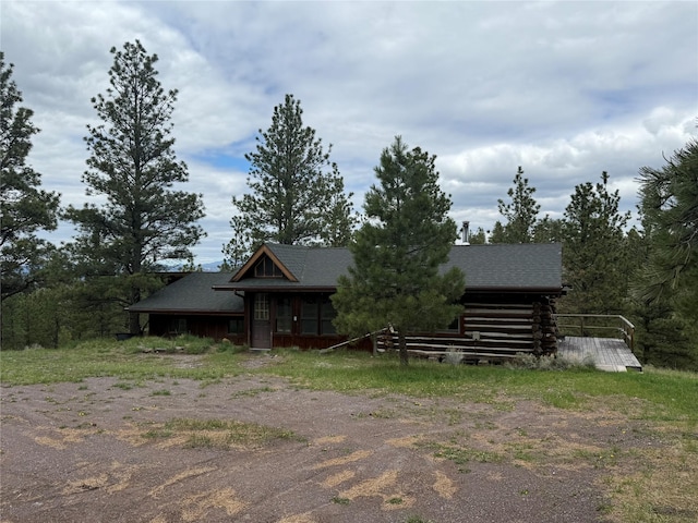 6220 Elkhorn Rd, Helena, MT 59602 - view of front of house